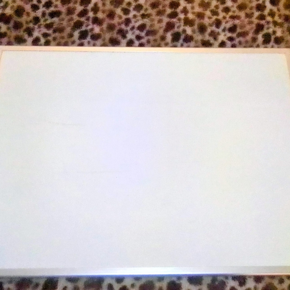 Whiteboard with Silver Frame